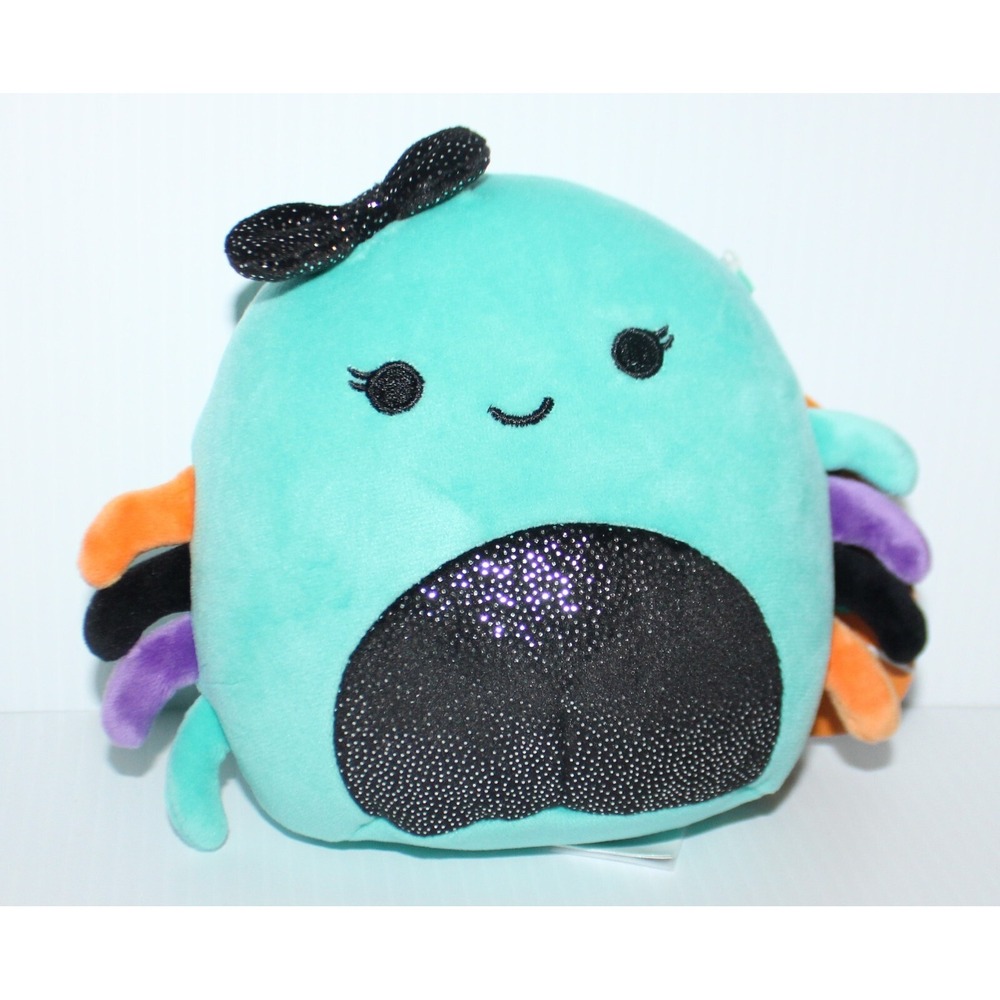 2024 Halloween Squishmallow Cheryl the Spider 5 inch Plush NEW with Tags and Bow